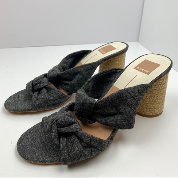 Dolce Vita Shoes - dolce vita | knot front cylinder heel slide sandal